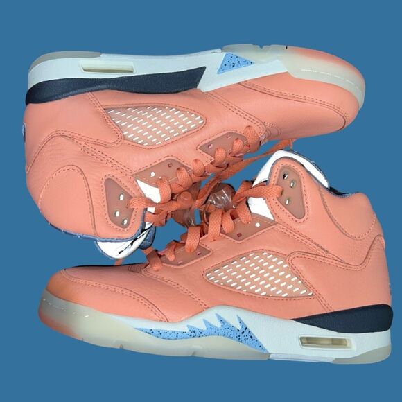 NWOB Air Jordan 5 x DJ Khaled Men's Shoes Crimson Bliss Leche Blue Size 5.5 W 7 - Picture 9 of 11